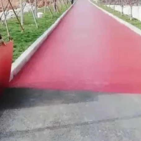 呼伦贝尔​ 彩色路面喷涂翻新是一种低成本